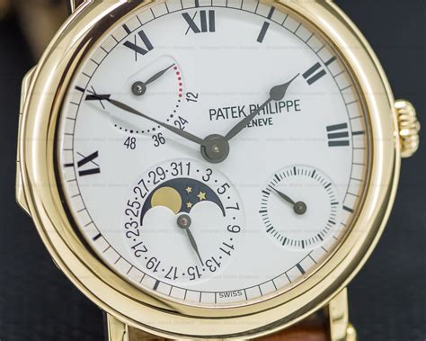 patek philippe power reserve moon phase 5054j